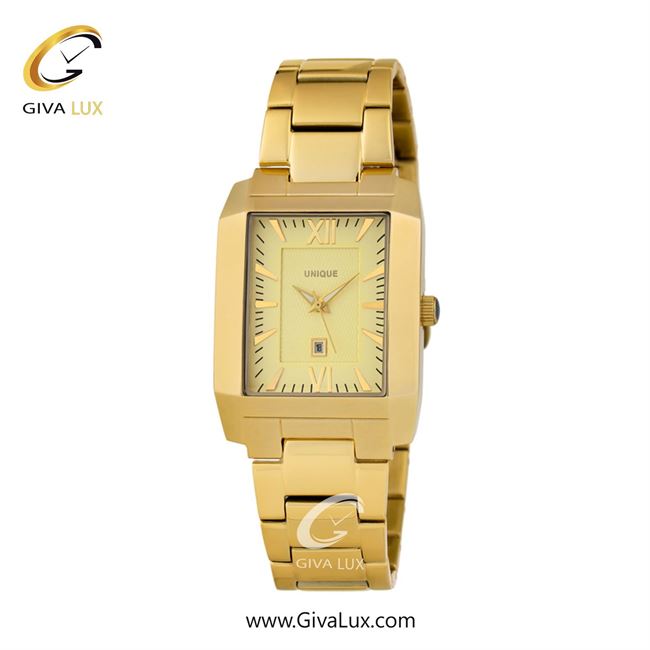 ساعت مچی اورجینال مردانه یونیک طلایی | طلایی| طلایی| کد رفرنس S0007