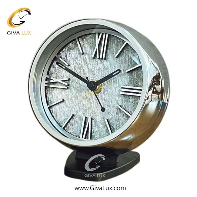 ساعت رومیزی اورجینال ولدر آلیاژ فلزی نقره ای| کد رفرنس 01