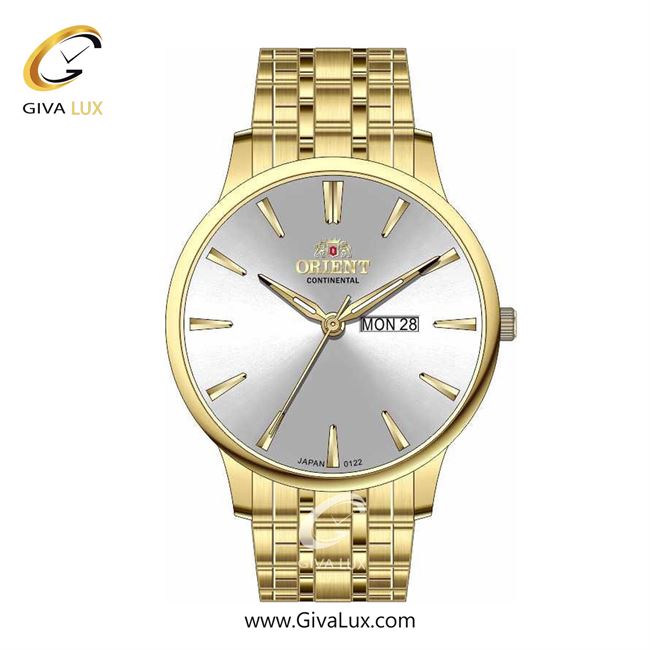 ساعت مچی اورجینال مردانه اورینت (کانتیننتال) | Orient (Continental) طلایی | طلایی| نقره ای| کد رفرنس 122
