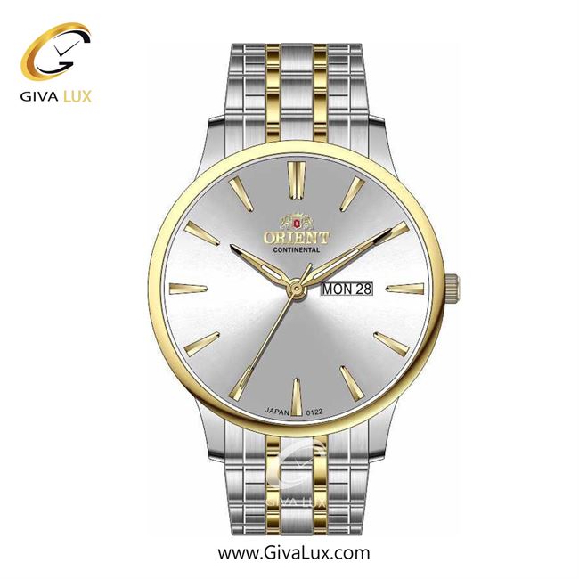 ساعت مچی اورجینال مردانه اورینت (کانتیننتال) | Orient (Continental) طلایی | طلایی-نقره ای| نقره ای| کد رفرنس 122