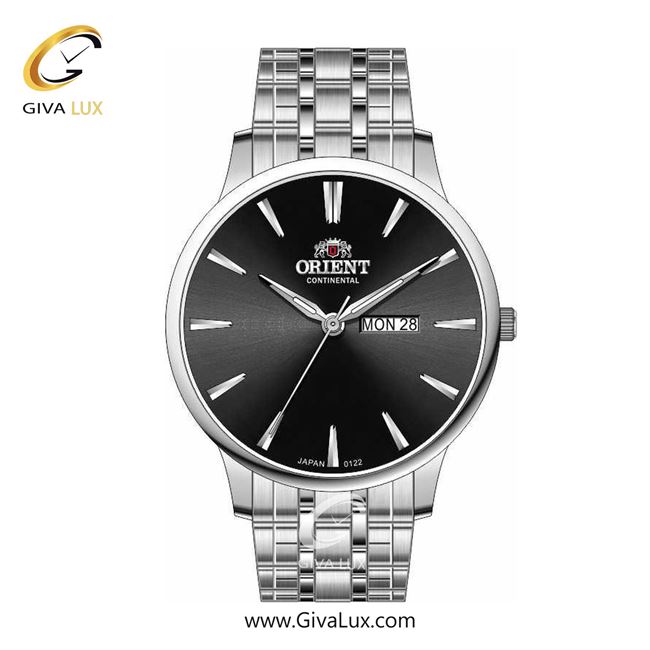 ساعت مچی اورجینال مردانه اورینت (کانتیننتال) | Orient (Continental) نقره ای | نقره ای| مشکی| کد رفرنس 122