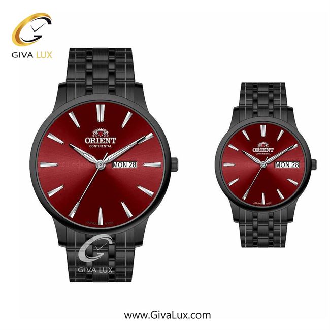 ساعت مچی اورجینال ست اورینت (کانتیننتال) | Orient (Continental) مشکی | مشکی| زرشکی| کد رفرنس 122
