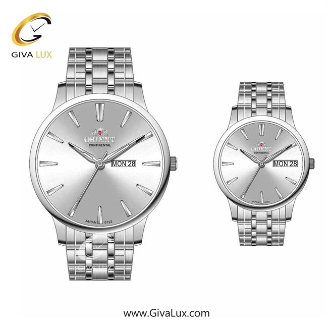 ساعت مچی اورجینال ست اورینت (کانتیننتال) | Orient (Continental) نقره ای | نقره ای| نقره ای| کد رفرنس 122