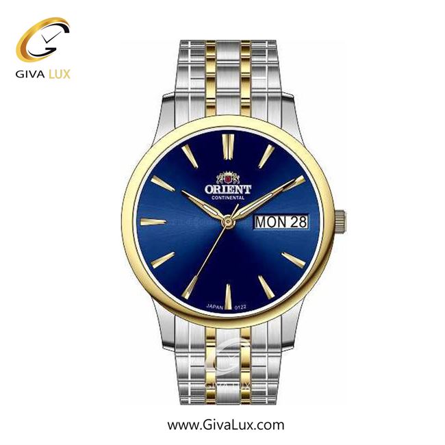 ساعت مچی اورجینال زنانه اورینت (کانتیننتال) | Orient (Continental) طلایی | طلایی-نقره ای| سرمه ای| کد رفرنس 122