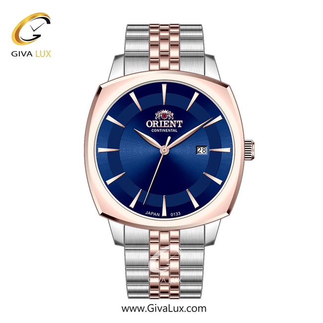 ساعت مچی اورجینال مردانه اورینت (کانتیننتال) | Orient (Continental) رزگلد | رزگلد-نقره ای| سرمه ای| کد رفرنس 133
