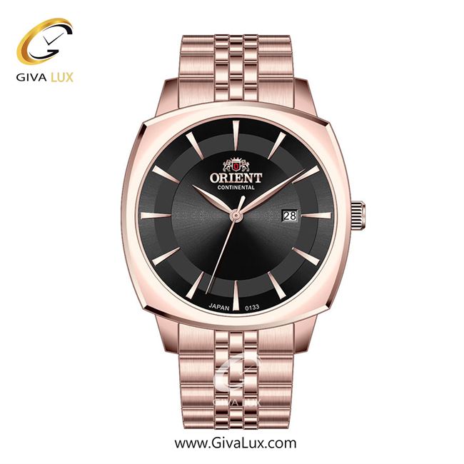 ساعت مچی اورجینال مردانه اورینت (کانتیننتال) | Orient (Continental) رزگلد | رزگلد| مشکی| کد رفرنس 133