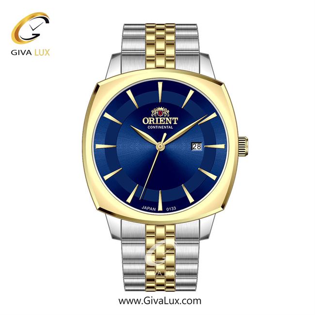 ساعت مچی اورجینال مردانه اورینت (کانتیننتال) | Orient (Continental) طلایی | نقره ای-طلایی| سرمه ای| کد رفرنس 133