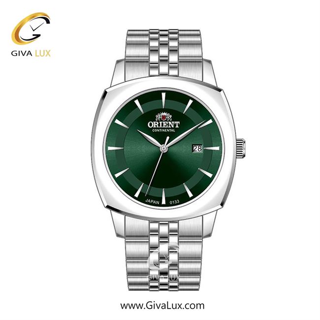 ساعت مچی اورجینال زنانه اورینت (کانتیننتال) | Orient (Continental) نقره ای | نقره ای| سبز یشمی تیره| کد رفرنس 133