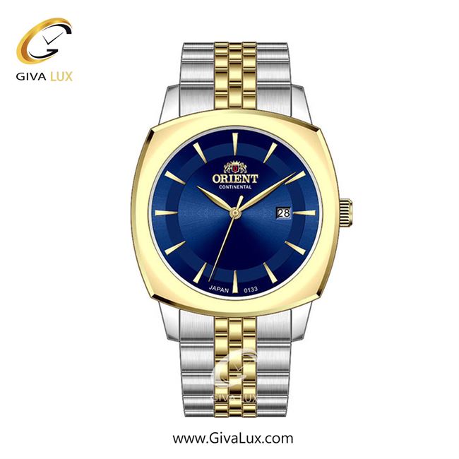 ساعت مچی اورجینال زنانه اورینت (کانتیننتال) | Orient (Continental) طلایی | طلایی-نقره ای| سرمه ای| کد رفرنس 133