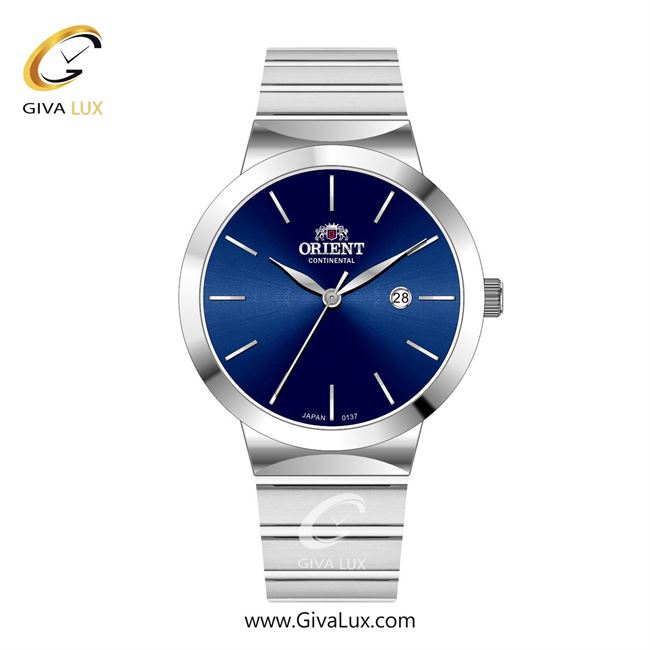 ساعت مچی اورجینال مردانه اورینت (کانتیننتال) | Orient (Continental) نقره ای | نقره ای| سرمه ای| کد رفرنس 137