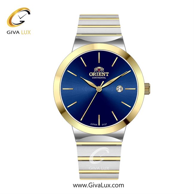 ساعت مچی اورجینال مردانه اورینت (کانتیننتال) | Orient (Continental) طلایی | نقره ای-طلایی| سرمه ای| کد رفرنس 137