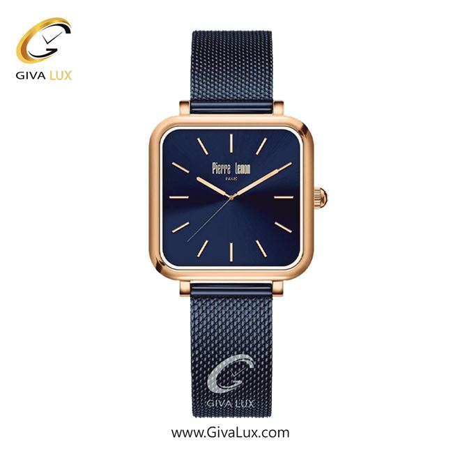 ساعت مچی اورجینال زنانه پییر لنون رزگلد | سرمه ای| سرمه ای| کد رفرنس PL-0147-16