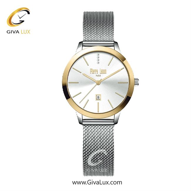 ساعت مچی اورجینال زنانه پییر لنون طلایی | نقره ای| نقره ای| کد رفرنس PL-0149-12