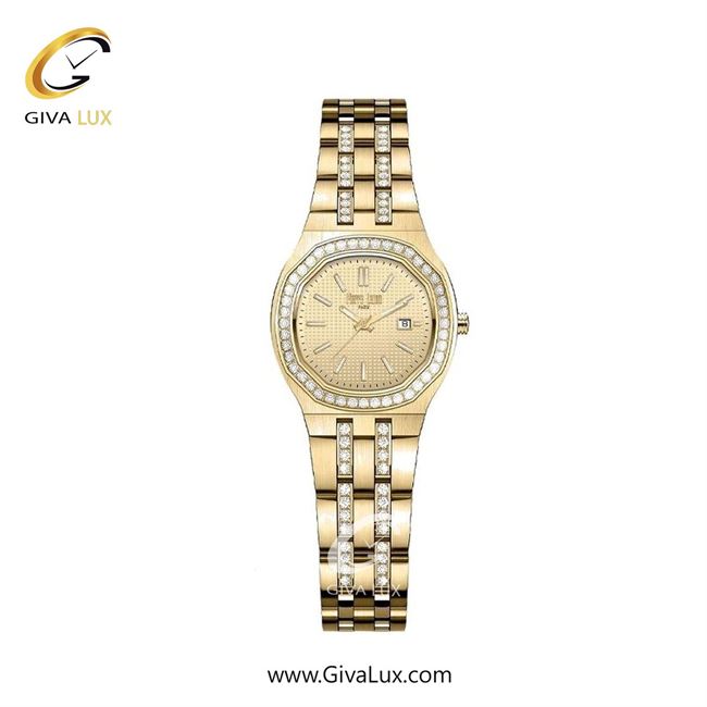 ساعت مچی اورجینال زنانه پییر لنون طلایی | طلایی| طلایی| کد رفرنس PL-0155-14