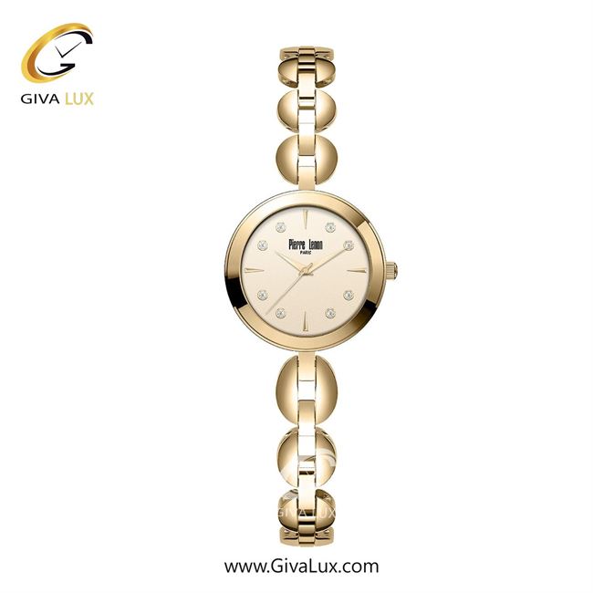 ساعت مچی اورجینال زنانه پییر لنون طلایی | طلایی| طلایی| کد رفرنس PL-0161-16