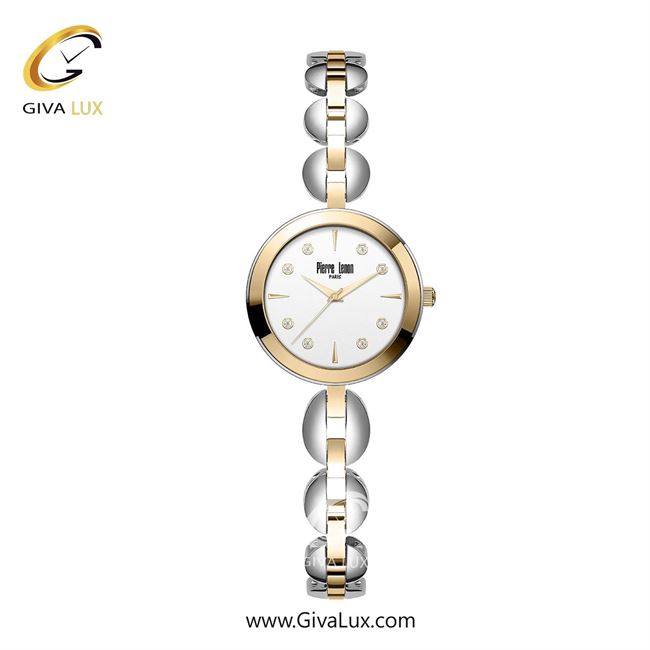 ساعت مچی اورجینال زنانه پییر لنون طلایی-نقره ای | نقره ای-طلایی| سفید| کد رفرنس PL-0161-17