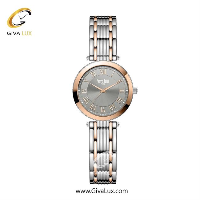 ساعت مچی اورجینال زنانه پییر لنون رزگلد-نقره ای | رزگلد-نقره ای| طوسی| کد رفرنس PL-0162-14