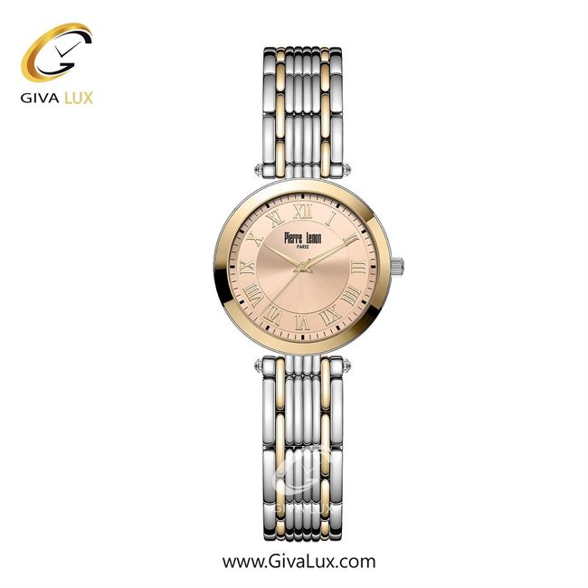ساعت مچی اورجینال زنانه پییر لنون طلایی-نقره ای | نقره ای-طلایی| گلبهی| کد رفرنس PL-0162-17