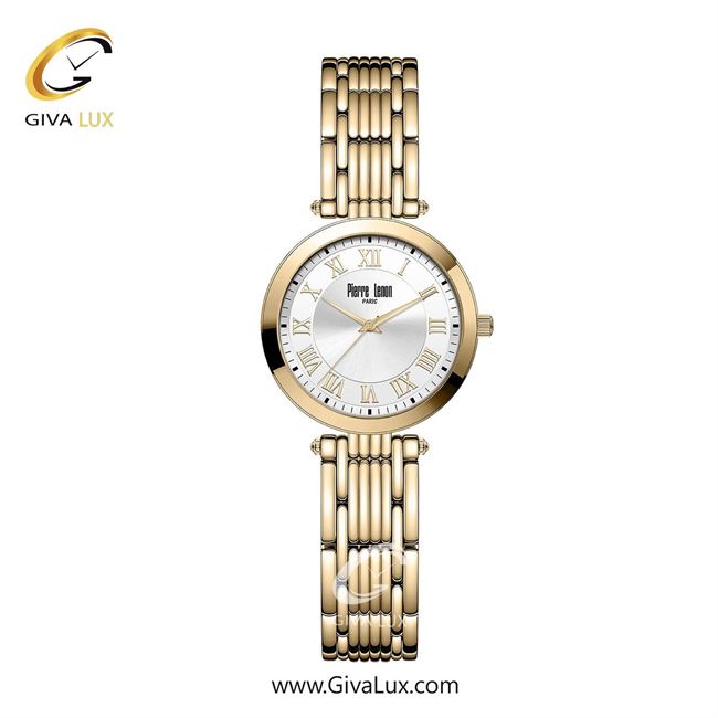 ساعت مچی اورجینال زنانه پییر لنون طلایی | طلایی| نقره ای| کد رفرنس PL-0162-19