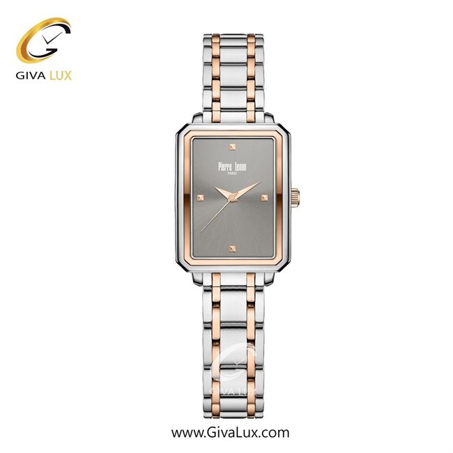 ساعت مچی اورجینال زنانه پییر لنون رزگلد-نقره ای | نقره ای-رزگلد| طوسی| کد رفرنس PL-0165-15