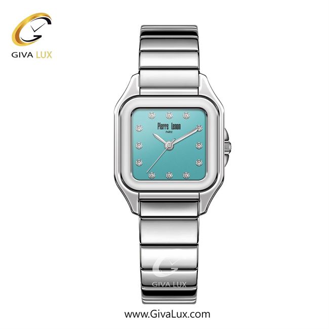 ساعت مچی اورجینال زنانه پییر لنون نقره ای | نقره ای| آبی| کد رفرنس PL-0170-12