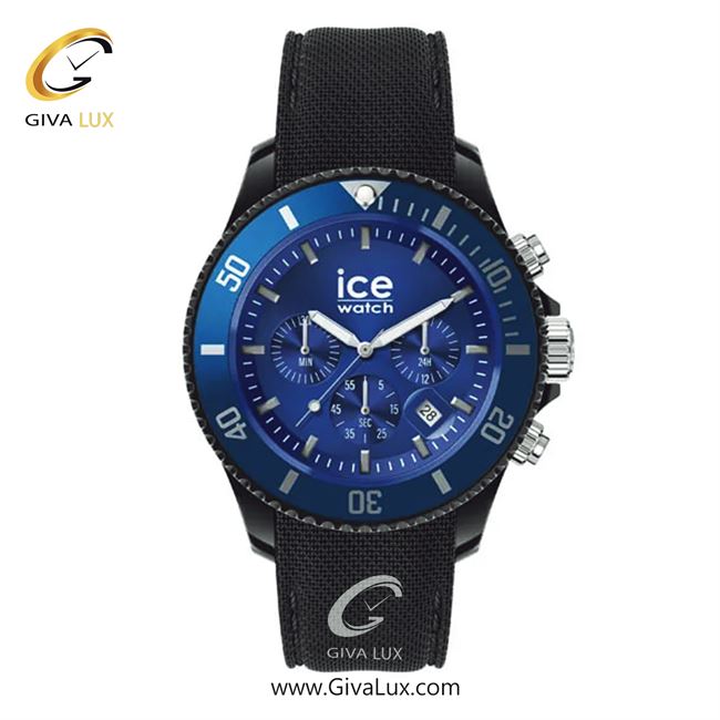 ساعت مچی اورجینال مردانه آیس سه موتوره کرنوگراف مشکی-آبی کاربنی | مشکی| آبی کاربنی| کد رفرنس 020623