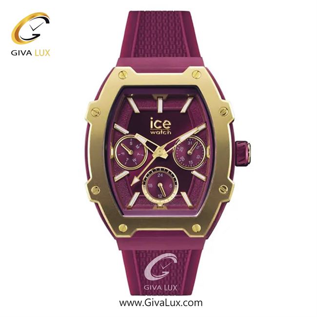ساعت مچی اورجینال زنانه آیس سه موتوره فول تایم طلایی | بنفش| بنفش| کد رفرنس 022868
