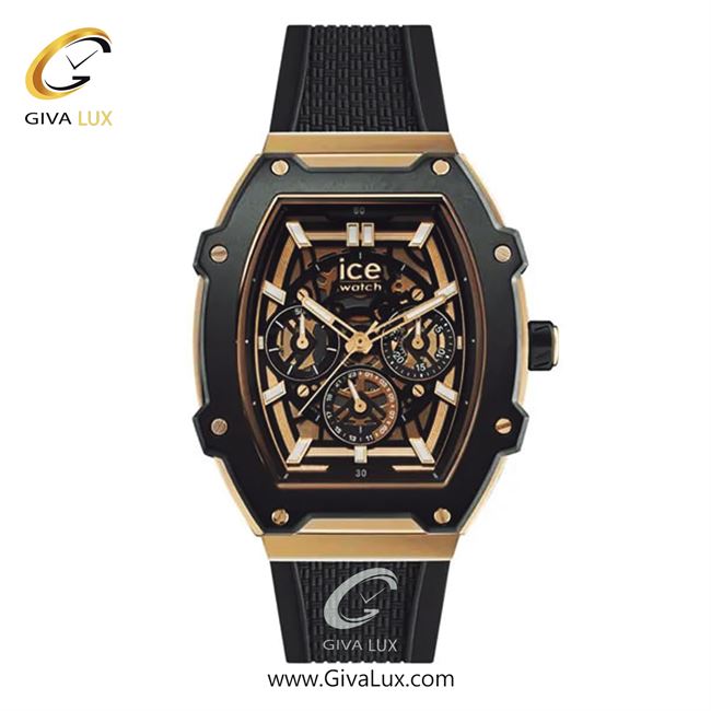 ساعت مچی اورجینال مردانه آیس سه موتوره فول تایم مشکی-رزگلد | مشکی| مشکی| کد رفرنس 024370