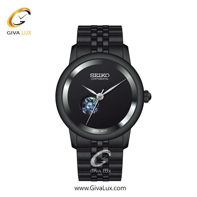 ساعت مچی اورجینال مردانه سیکو (کانتیننتال) | Seiko (Continental)  مشکی | مشکی| مشکی| کد رفرنس 0407