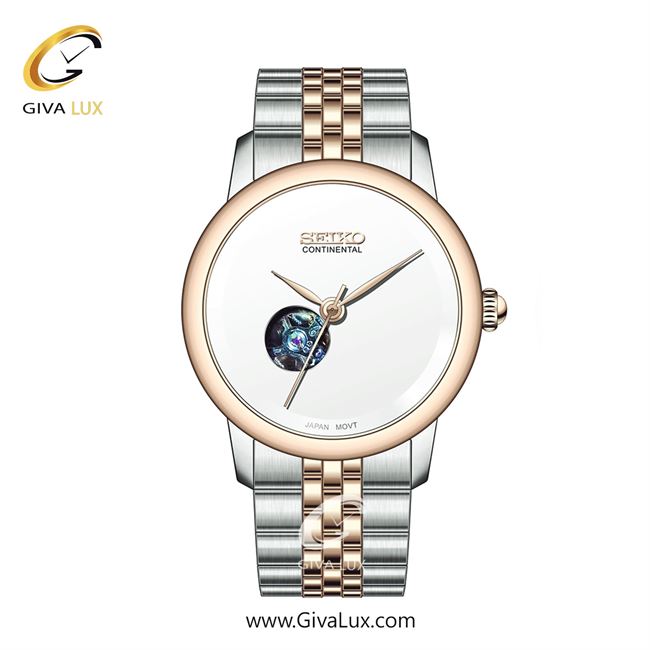 ساعت مچی اورجینال مردانه سیکو (کانتیننتال) | Seiko (Continental)  رزگلد-نقره ای | رزگلد-نقره ای| سفید| کد رفرنس 0407