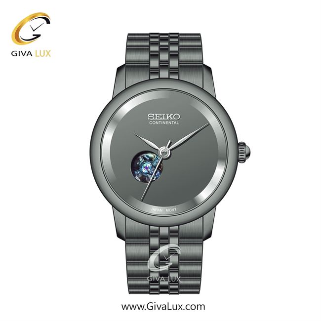 ساعت مچی اورجینال مردانه سیکو (کانتیننتال) | Seiko (Continental)  تیتانیوم | تیتانیوم(زغالی)| دودی|تیتانیوم| کد رفرنس 0407