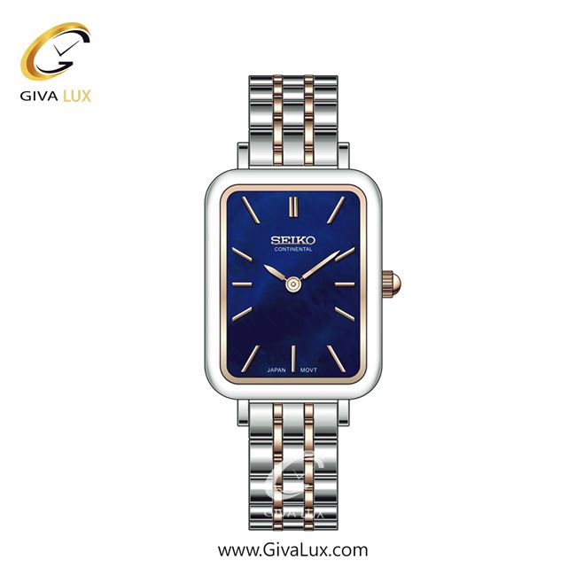 ساعت مچی اورجینال زنانه سیکو (کانتیننتال) | Seiko (Continental)  رزگلد-نقره ای | نقره ای-رزگلد| سرمه ای| کد رفرنس 0408
