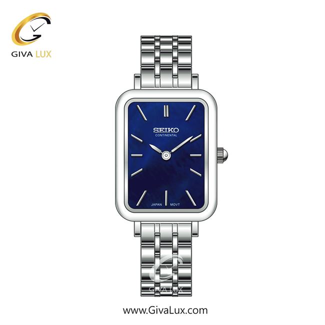 ساعت مچی اورجینال زنانه سیکو (کانتیننتال) | Seiko (Continental)  نقره ای | نقره ای| سرمه ای| کد رفرنس 0408