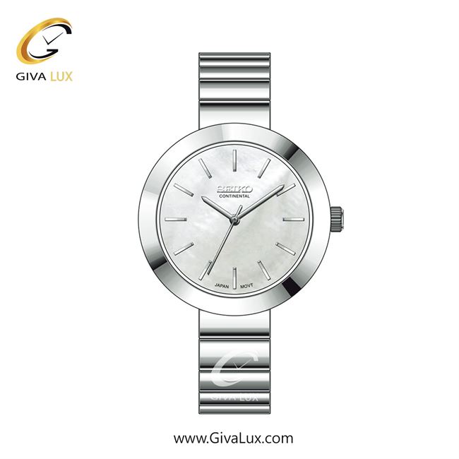 ساعت مچی اورجینال زنانه سیکو (کانتیننتال) | Seiko (Continental)  نقره ای | نقره ای| نقره ای| کد رفرنس 0413