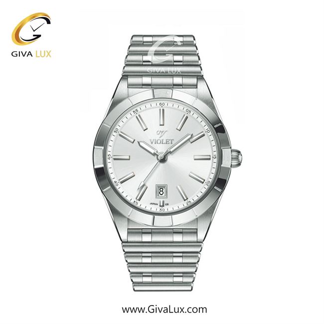 ساعت مچی اورجینال زنانه ویولت VIOLET نقره ای | نقره ای| سفید| کد رفرنس 0612