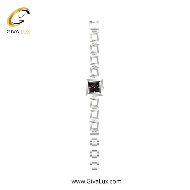 ساعت مچی اورجینال زنانه ویولت VIOLET نقره ای-رزگلد | نقره ای-رزگلد| مشکی| کد رفرنس 0621/2