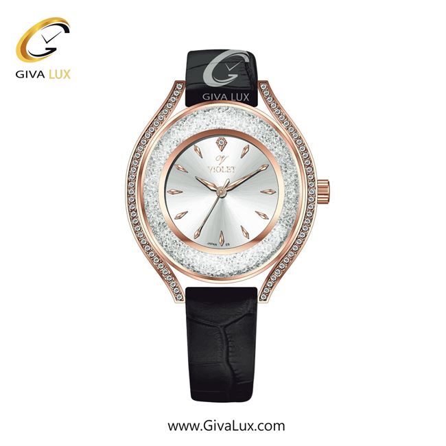 ساعت مچی اورجینال زنانه ویولت VIOLET رزگلد | مشکی| سفید| کد رفرنس 0622/2