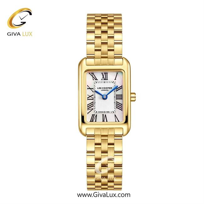 ساعت مچی اورجینال زنانه لی کوپر طلایی | طلایی| سفید| کد رفرنس LC08135.120