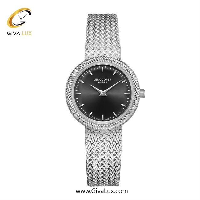 ساعت مچی اورجینال زنانه لی کوپر نقره ای | نقره ای| مشکی| کد رفرنس LC08136.360
