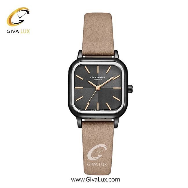 ساعت مچی اورجینال زنانه لی کوپر مشکی | کرم| مشکی| کد رفرنس LC08152.065