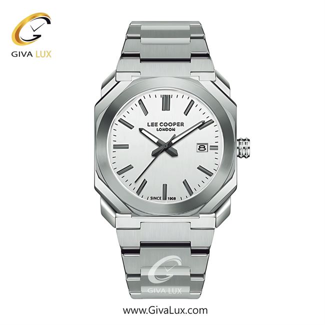 ساعت مچی اورجینال مردانه لی کوپر نقره ای | نقره ای| نقره ای| کد رفرنس LC08185.330