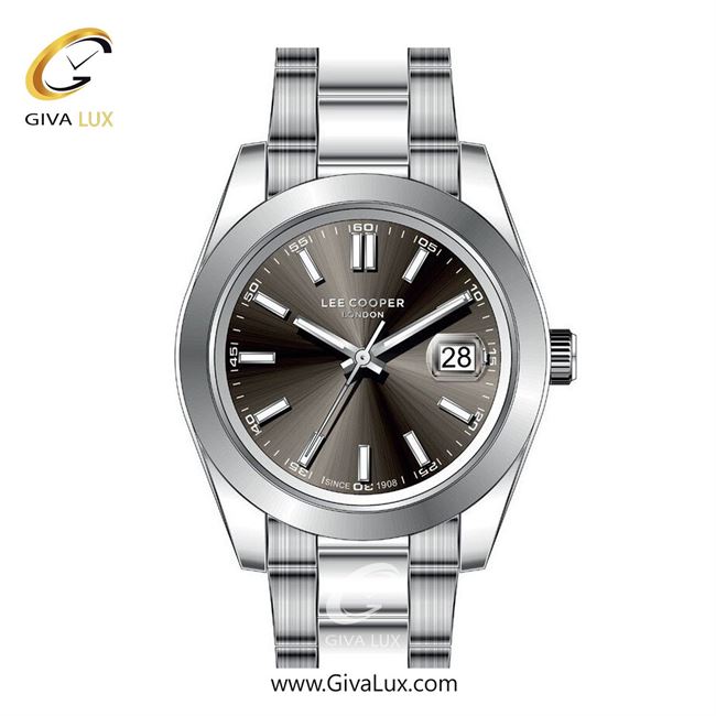 ساعت مچی اورجینال مردانه لی کوپر نقره ای | نقره ای| مشکی| کد رفرنس LC08189.360