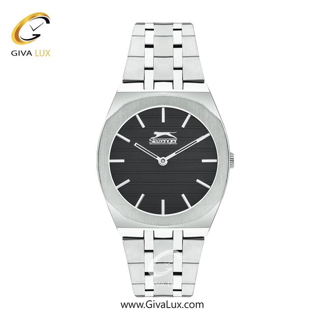 ساعت مچی اورجینال زنانه اسلازنگر | Slazenger نقره ای | نقره ای| مشکی| کد رفرنس sl.09.2311.3.05
