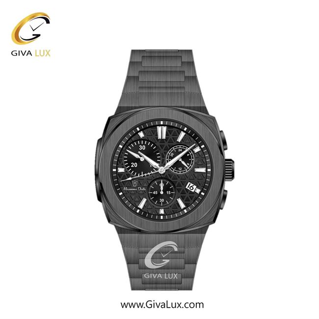 ساعت مچی اورجینال مردانه ماسیمو دوتی سه موتوره کرنوگراف مشکی | مشکی| مشکی| کد رفرنس MD.1.10001.04