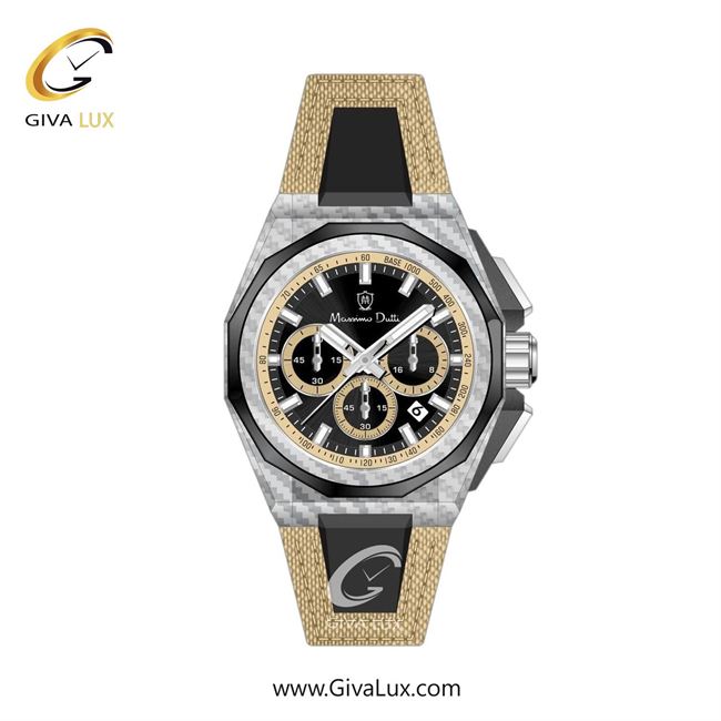 ساعت مچی اورجینال مردانه ماسیمو دوتی سه موتوره کرنوگراف مشکی-نقره ای | کرم-مشکی| مشکی| کد رفرنس MD.1.10011.03