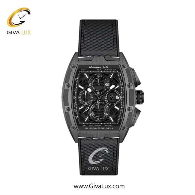 ساعت مچی اورجینال مردانه ماسیمو دوتی سه موتوره کرنوگراف مشکی | مشکی| مشکی| کد رفرنس MD.1.10012.03