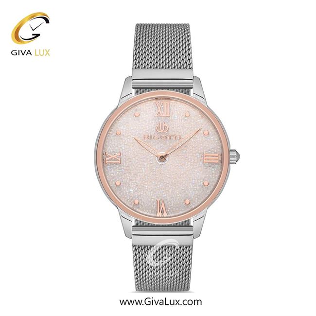 ساعت مچی اورجینال زنانه بیگوتی BIGOTTI رزگلد | نقره ای| رزگلد| کد رفرنس BG.1.10108.4