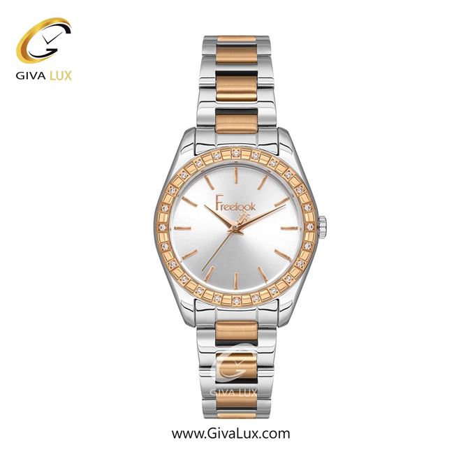 ساعت مچی اورجینال زنانه فریلوک Freelook رزگلد | نقره ای-رزگلد| نقره ای| کد رفرنس FL.1.10400-4