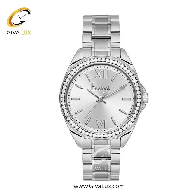 ساعت مچی اورجینال زنانه فریلوک Freelook نقره ای | نقره ای| نقره ای| کد رفرنس FL.1.10405-1