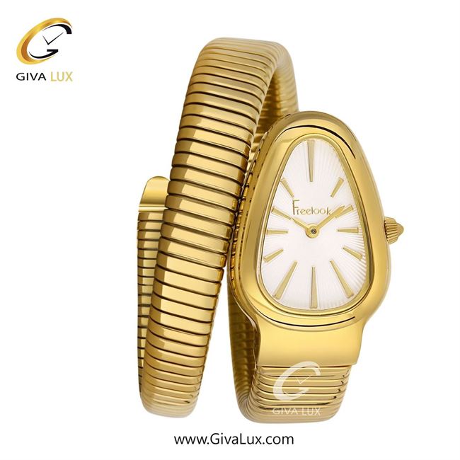 ساعت مچی اورجینال زنانه فریلوک Freelook طلایی | طلایی| سفید| کد رفرنس FL.1.10422-2